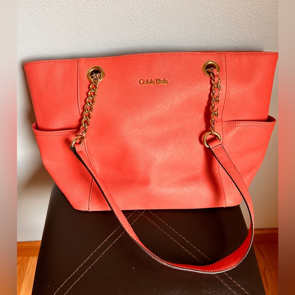 Calvin Klein Hayden Saffiano Tote